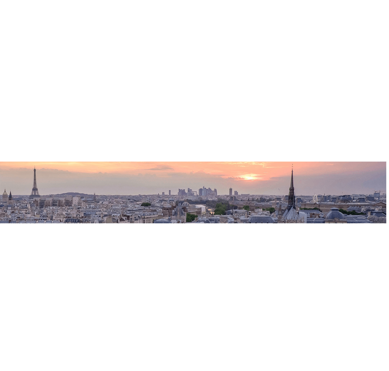 Paris from the top, Part of the collage 3