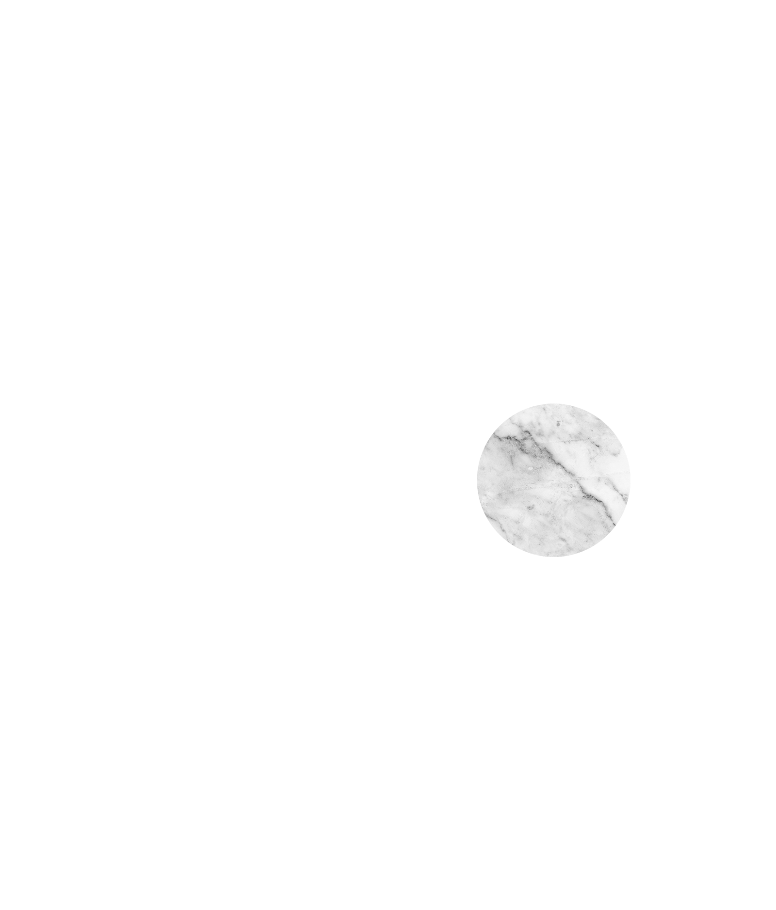A marble circle, Part of the collage 6